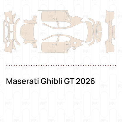 PPF prédécoupé Maserati Ghibli GT 2026