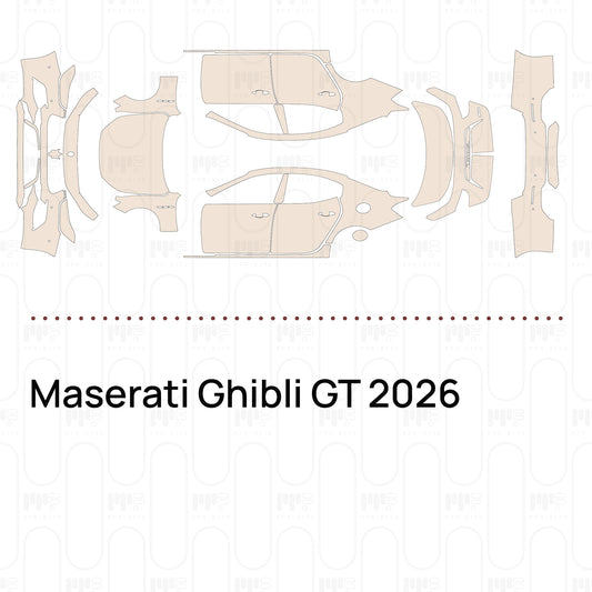 PPF prédécoupé Maserati Ghibli GT 2026