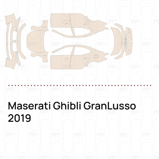 PPF prédécoupé Maserati Ghibli GranLusso 2019
