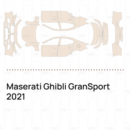 PPF prédécoupé Maserati Ghibli GranSport 2021