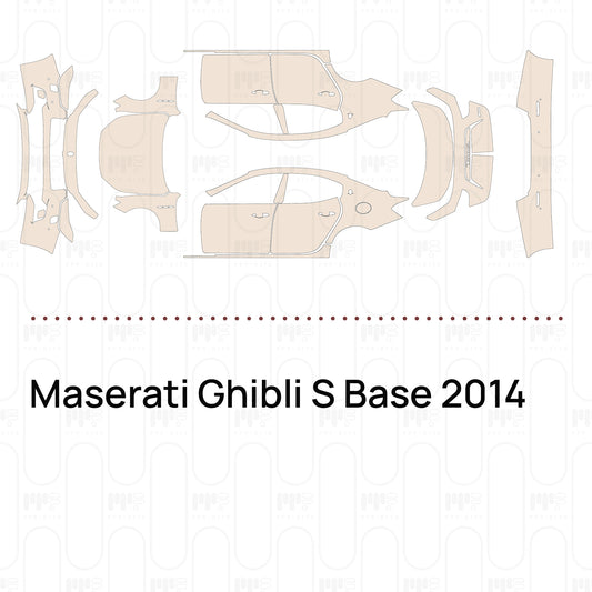 PPF prédécoupé Maserati Ghibli S Base 2014