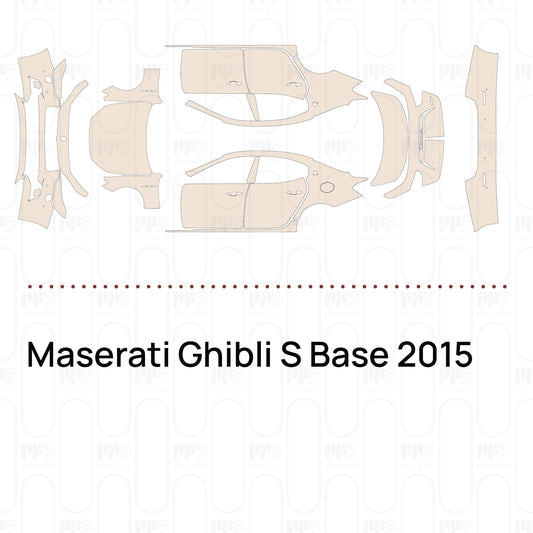PPF prédécoupé Maserati Ghibli S Base 2015
