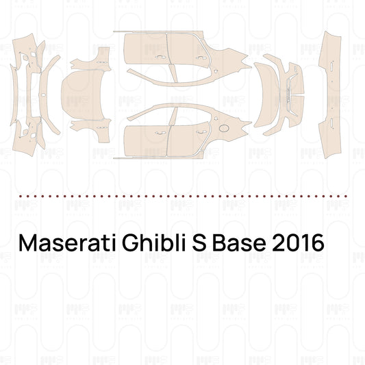 PPF prédécoupé Maserati Ghibli S Base 2016