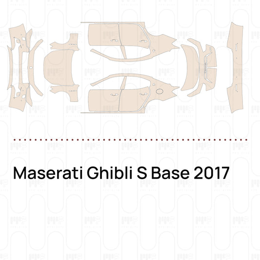 PPF prédécoupé Maserati Ghibli S Base 2017