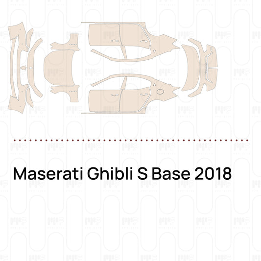 PPF prédécoupé Maserati Ghibli S Base 2018