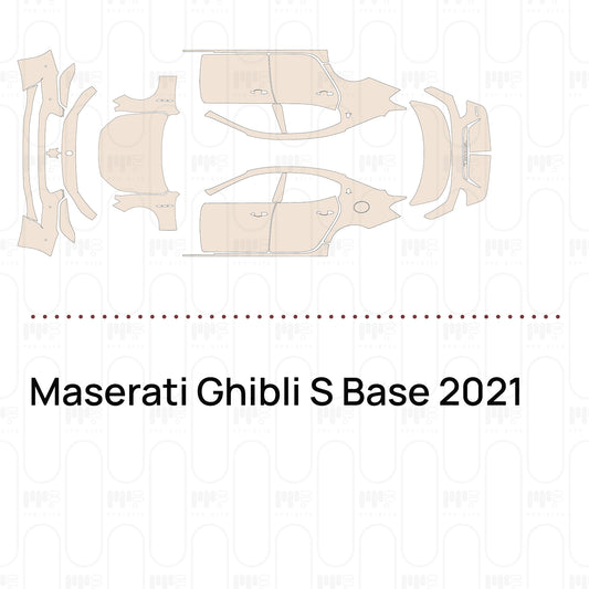 PPF prédécoupé Maserati Ghibli S Base 2021