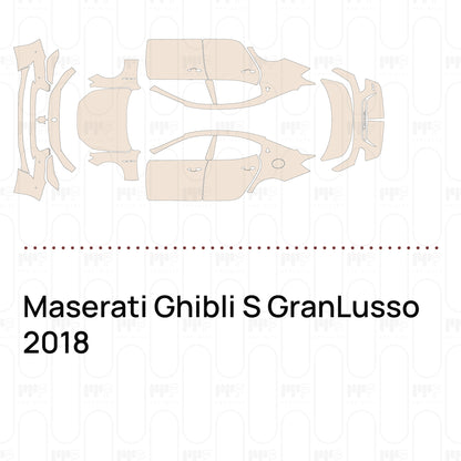 PPF prédécoupé Maserati Ghibli S GranLusso 2018