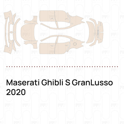 PPF prédécoupé Maserati Ghibli S GranLusso 2020