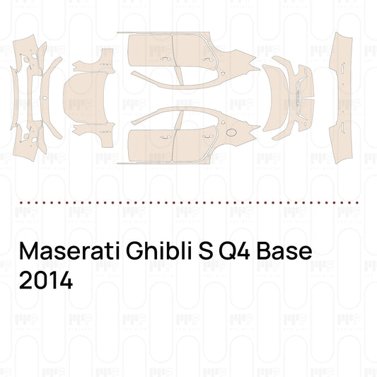 PPF prédécoupé Maserati Ghibli S Q4 Base 2014
