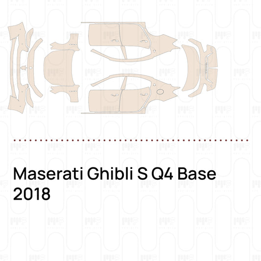 PPF prédécoupé Maserati Ghibli S Q4 Base 2018