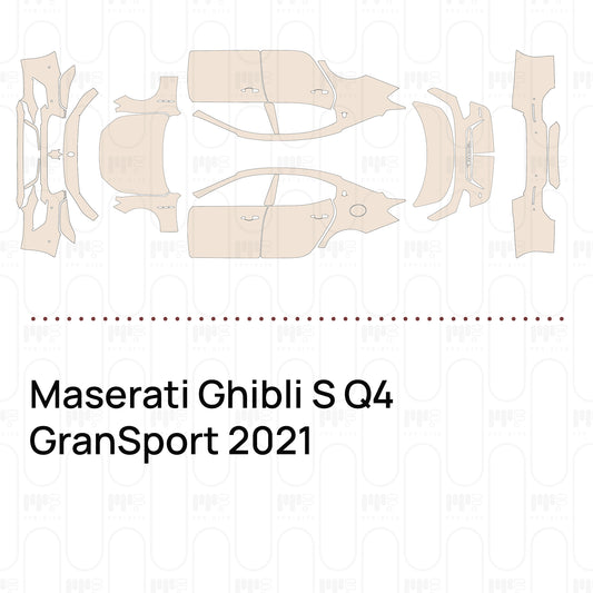 PPF prédécoupé Maserati Ghibli S Q4 GranSport 2021