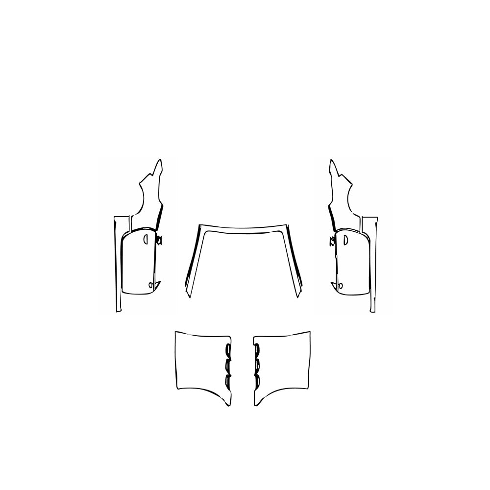 PPF prédécoupé Maserati GranCabrio Folgore 2025