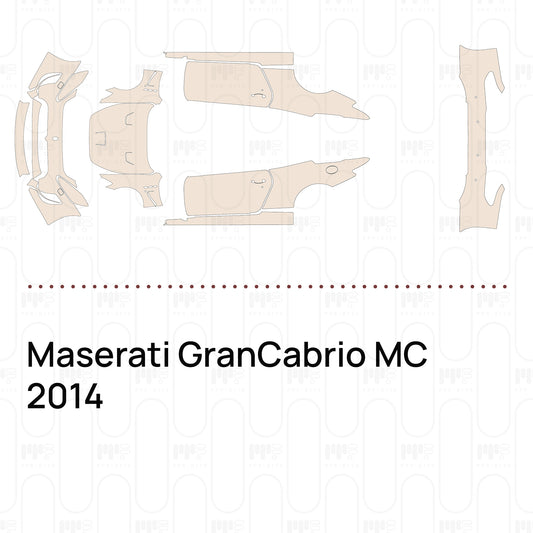PPF prédécoupé Maserati GranCabrio MC 2014