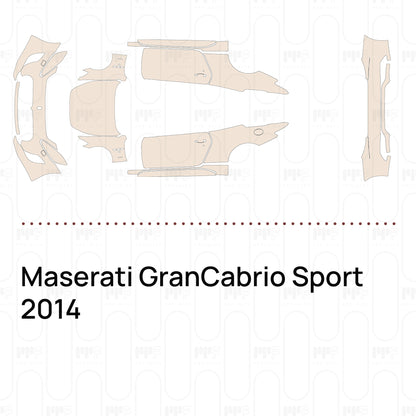 PPF prédécoupé Maserati GranCabrio Sport 2014