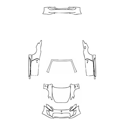 Pre-Cut PPF Maserati GranCabrio Sport 2017 - PPF-Kits