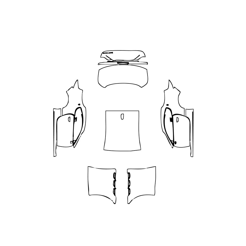 Pre-Cut PPF Maserati GranTurismo Folgore 2025 - PPF-Kits