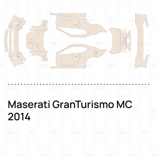 PPF prédécoupé Maserati GranTurismo MC 2014