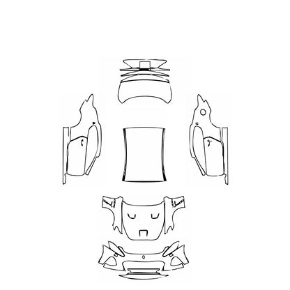 Pre-Cut PPF Maserati GranTurismo MC 2018 - PPF-Kits