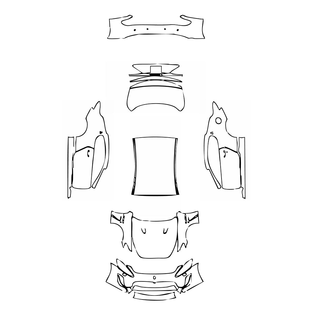Pre-Cut PPF Maserati GranTurismo MC Stradale 2012 - PPF-Kits