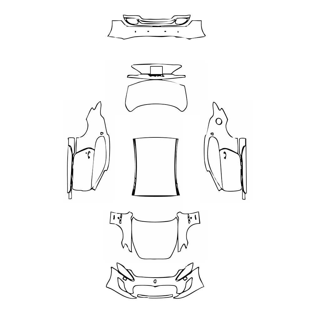 Pre-Cut PPF Maserati GranTurismo Sport 2015 - PPF-Kits