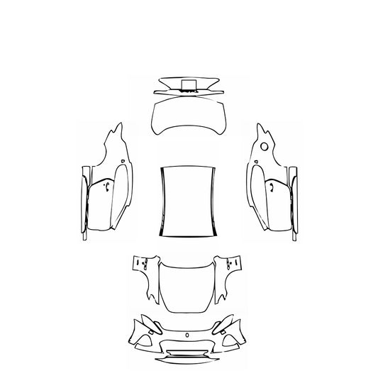 Pre-Cut PPF Maserati GranTurismo Sport 2018 - PPF-Kits