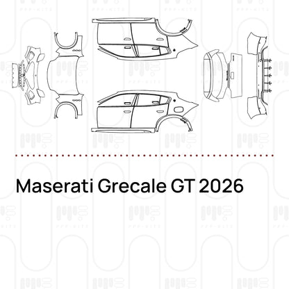 PPF prédécoupé Maserati Grecale GT 2026