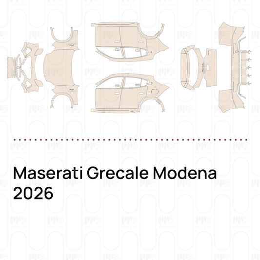 PPF prédécoupé Maserati Grecale Modena 2026