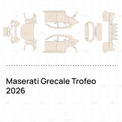 PPF prédécoupé Maserati Grecale Trofeo 2026