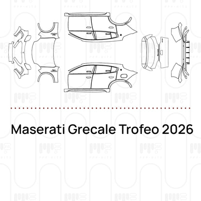 PPF prédécoupé Maserati Grecale Trofeo 2026