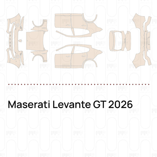PPF prédécoupé Maserati Levante GT 2026