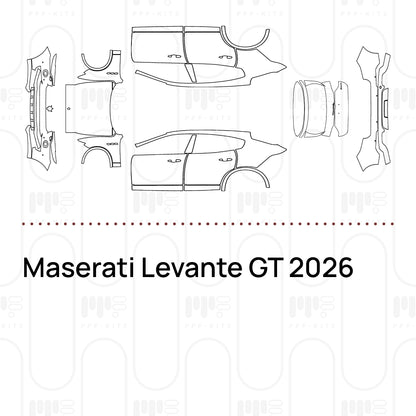PPF prédécoupé Maserati Levante GT 2026