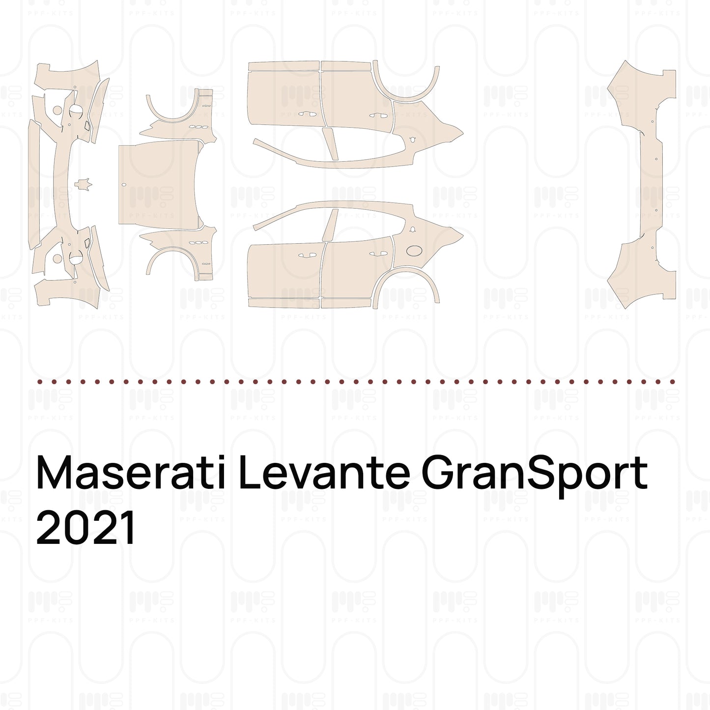 PPF prédécoupé Maserati Levante GranSport 2021