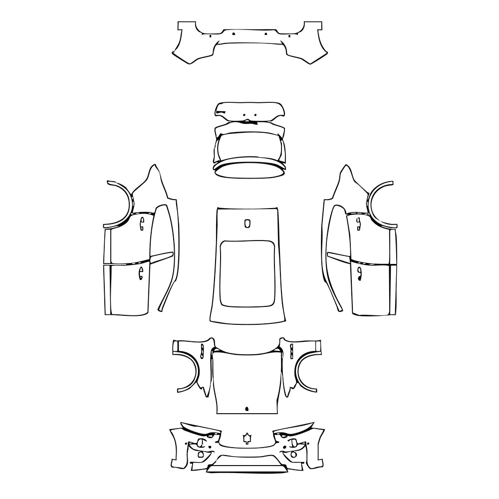 Pre-Cut PPF Maserati Levante Modena 2025 - PPF-Kits