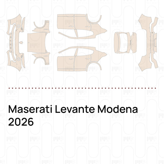 PPF prédécoupé Maserati Levante Modena 2026