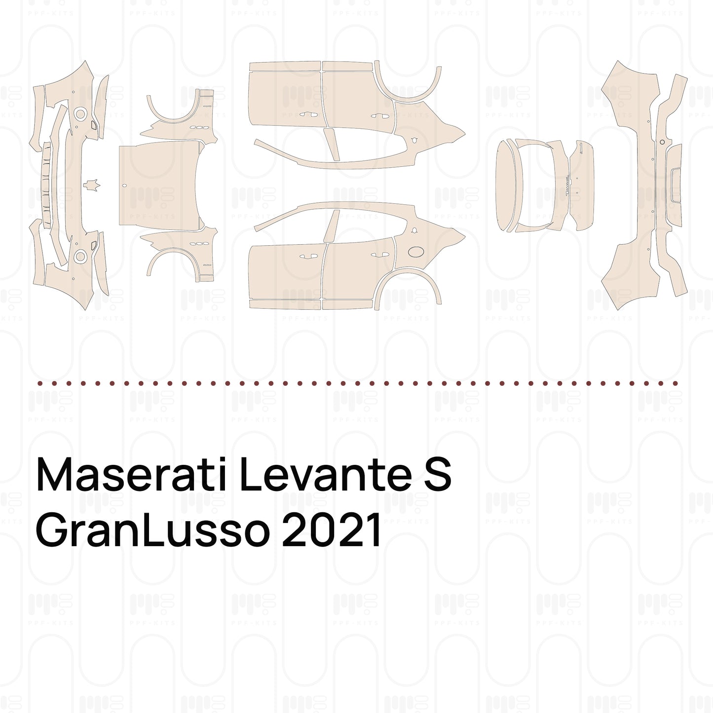 PPF prédécoupé Maserati Levante S GranLusso 2021