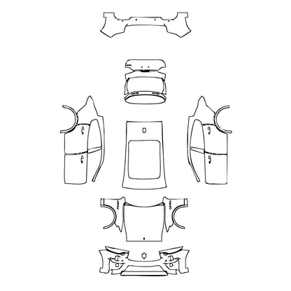 Pre-Cut PPF Maserati Levante Trofeo 2025 - PPF-Kits