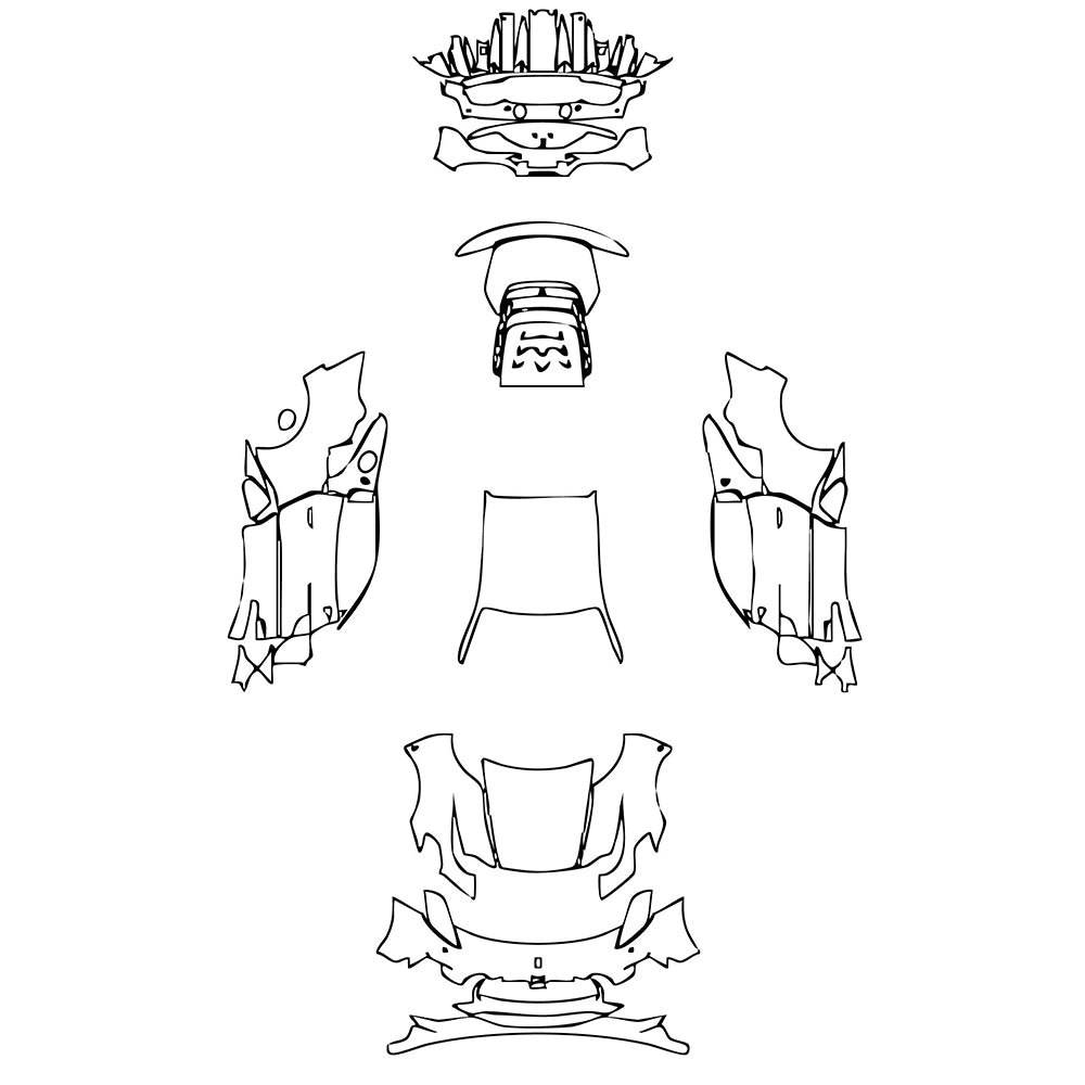 Pre-Cut PPF Maserati MC20 2025 - PPF-Kits