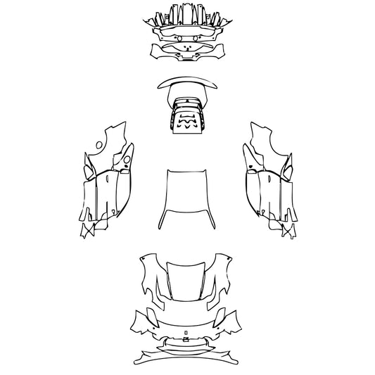 Pre-Cut PPF Maserati MC20 2025 - PPF-Kits