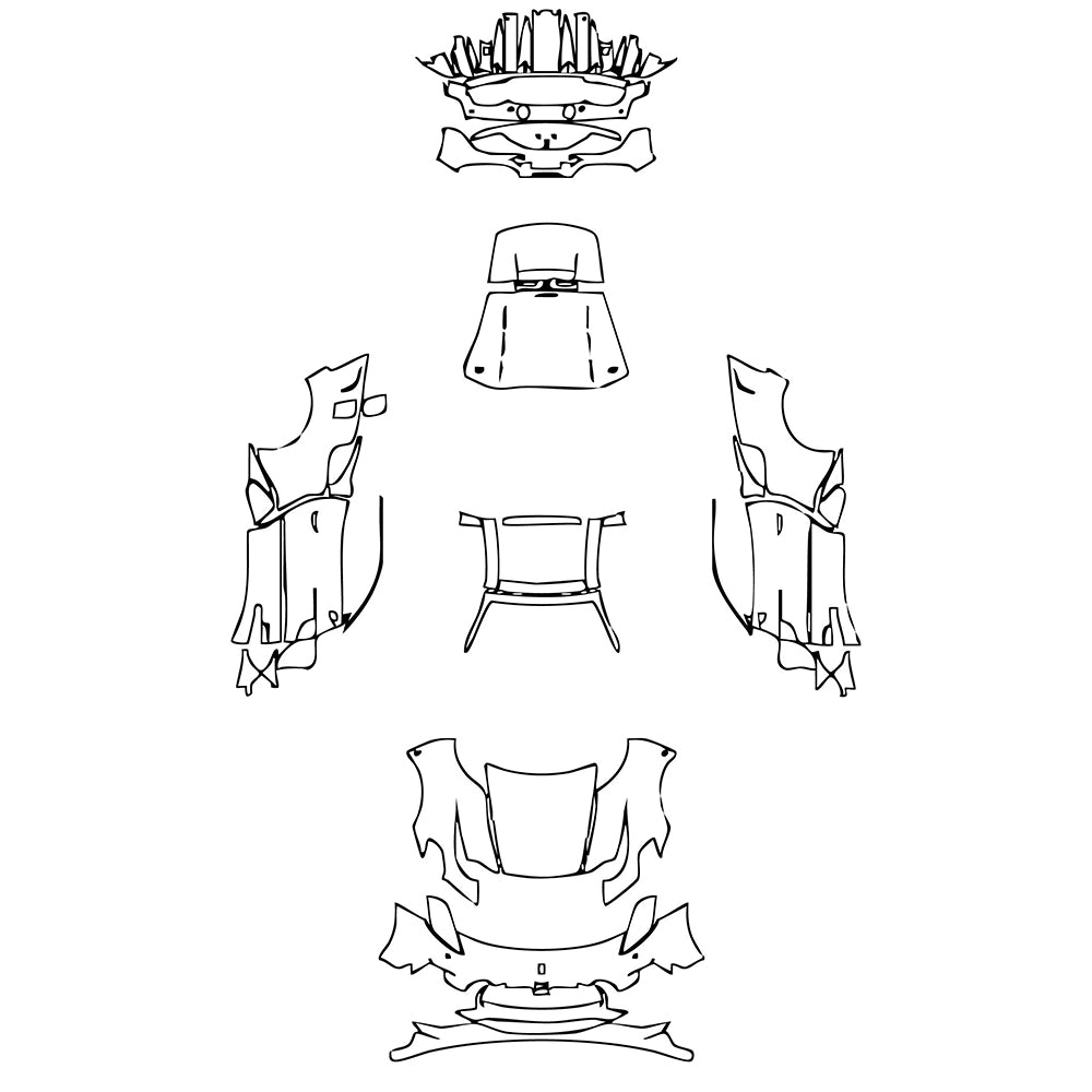 Pre-Cut PPF Maserati MC20 Cielo 2023 - PPF-Kits