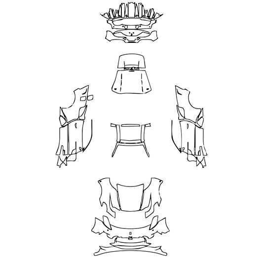 Pre-Cut PPF Maserati MC20 Cielo 2023 - PPF-Kits