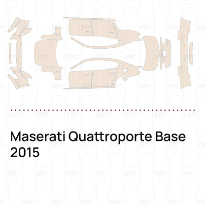 PPF prédécoupé Maserati Quattroporte Base 2015