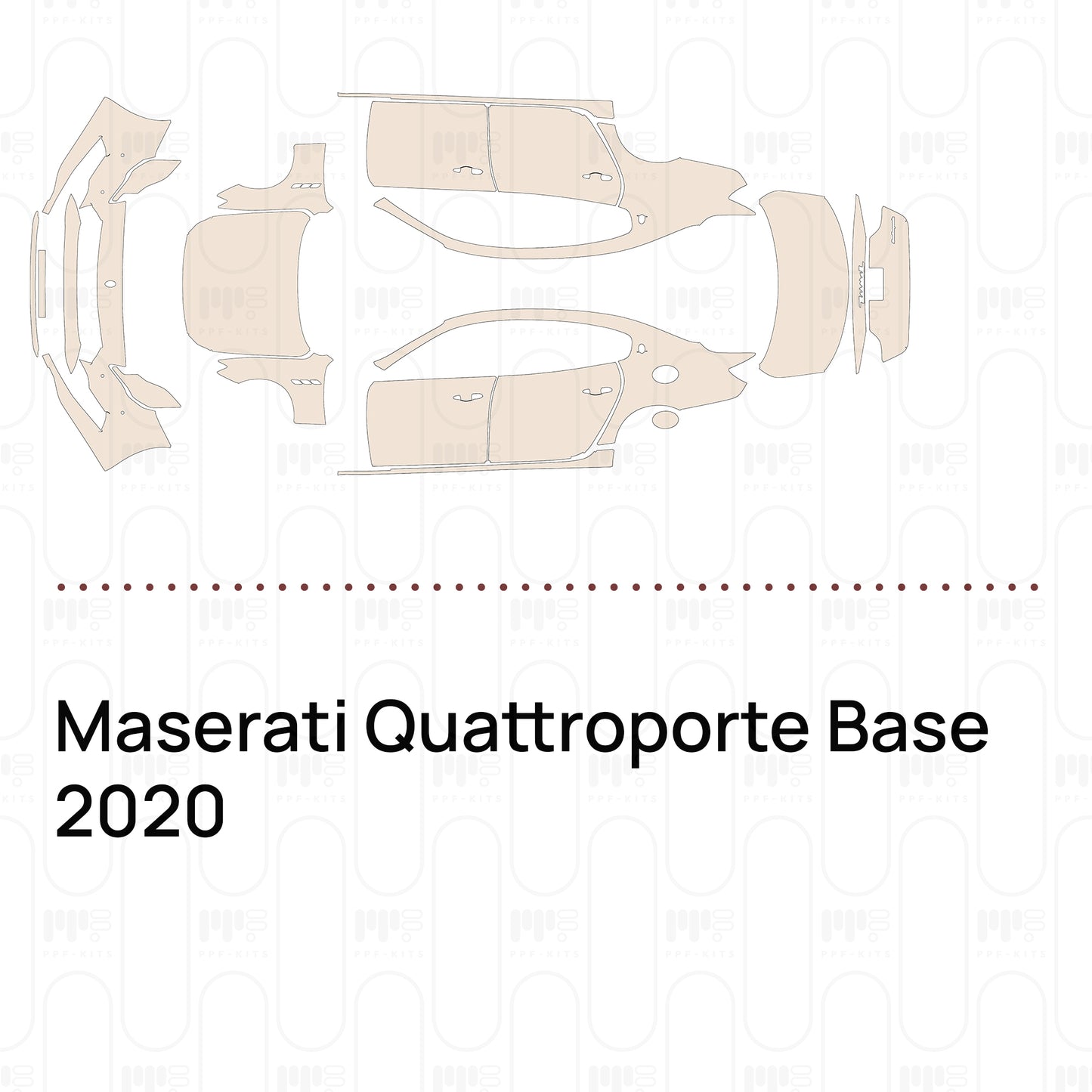 PPF prédécoupé Maserati Quattroporte Base 2020