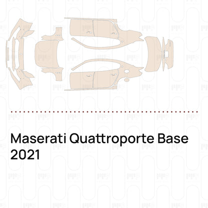 PPF prédécoupé Maserati Quattroporte Base 2021