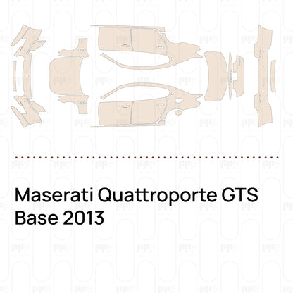 PPF prédécoupé Maserati Quattroporte GTS Base 2013