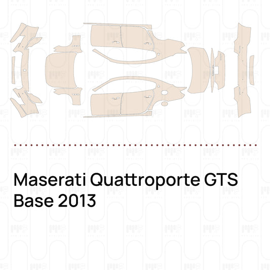 PPF prédécoupé Maserati Quattroporte GTS Base 2013