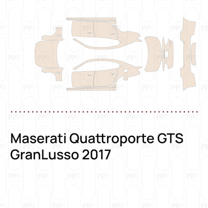 PPF prédécoupé Maserati Quattroporte GTS GranLusso 2017