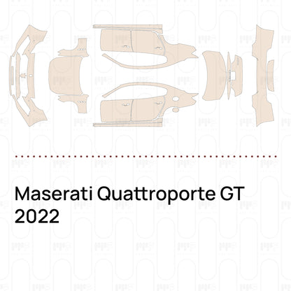 PPF prédécoupé Maserati Quattroporte GT 2022