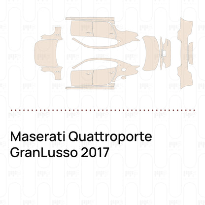 PPF prédécoupé Maserati Quattroporte GranLusso 2017