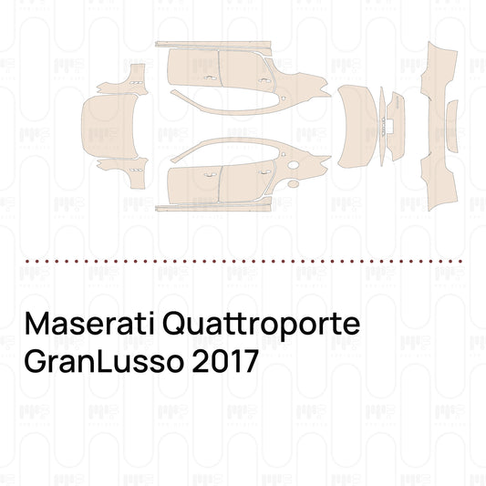 PPF prédécoupé Maserati Quattroporte GranLusso 2017