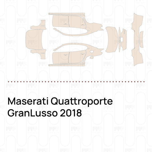 PPF prédécoupé Maserati Quattroporte GranLusso 2018